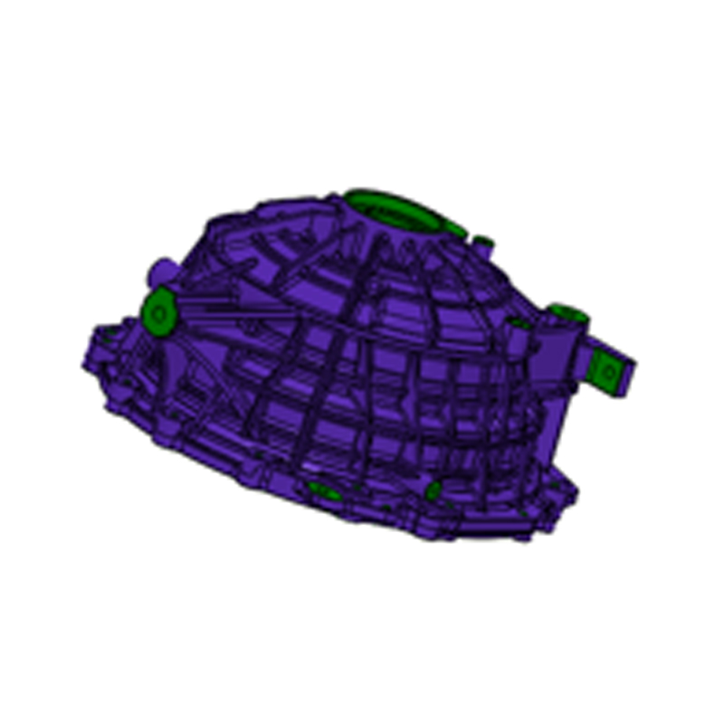 Transmisión de fundición a presión de aleación de aluminio 1650T Transmisión de fundición a presión de aleación de aluminio 1650T