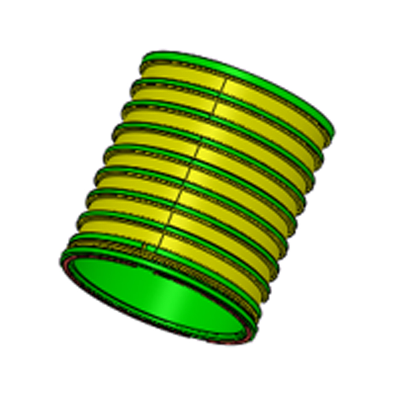 Chaqueta de agua de refrigeración de fundición a presión de aleación de aluminio Chaqueta de agua de refrigeración de fundición a presión de aleación de aluminio