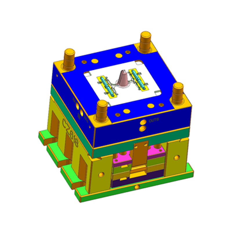 Molde de fundición a presión de cámara caliente 80T Molde de fundición a presión de cámara caliente 80T