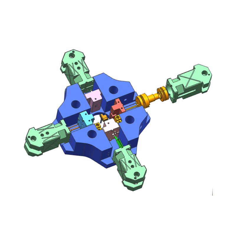 Molde de fundición a presión de alta velocidad y deslizadores múltiples Molde de fundición a presión de alta velocidad y deslizadores múltiples