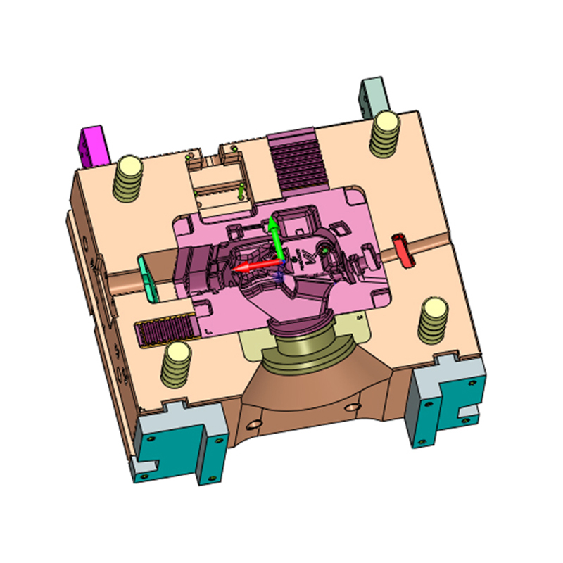 Asiento con airbag de aleación de aluminio fundido a presión