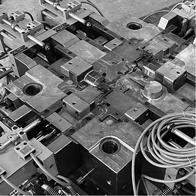 Soporte de aleación de aluminio fundido a presión